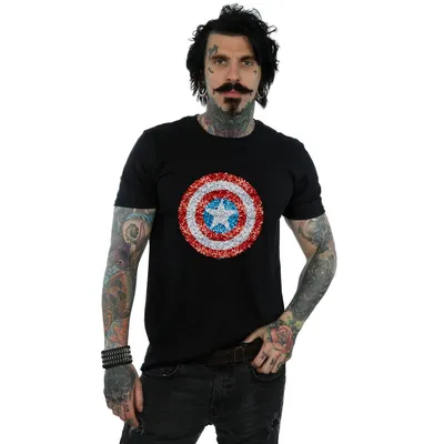 Produktbild von Marvel - T-Shirt für Herren BI43077 (XXL) (Marineblau)