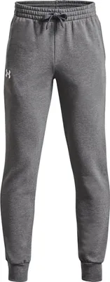 Produktbild von Under Armour Ua Rival Fleece-Jogginghose - Grau 1379787-025__YXS