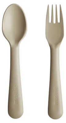 Productafbeelding van Mushie - Vork en lepel - Vanille
