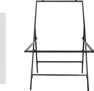 Productafbeelding van Fotografieachtergrond van aluminiumlegering, afmetingen 60 x 100 cm, effen PVC, voor fotokabines