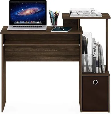 Produktbild von Holzschreibtisch Arbeitsplatz 40x100x86cm