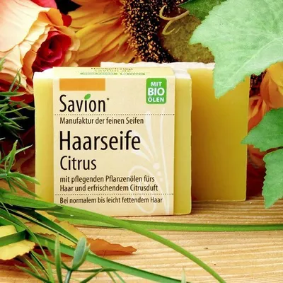 Produktbild von Haarseife - Citrus 80g 5er Pack