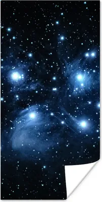 Produktbild von MuchoWow® Poster Universum - Planeten - Sterne - Jungen - Mädchen - Kinder 75x150 cm - Dekoration für die Wände