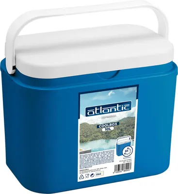 Produktbild von Camping-Kühlschrank 10 Liter 31x20x26cm Modell Champs Blau