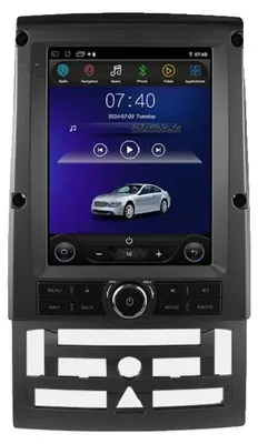 Productafbeelding van Autoradio met intelligent scherm, multimedia videospeler, compatibel met Peugeot 407 (2004 - 2011), model P1 AHD AIPro