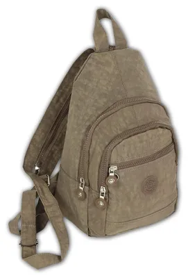 Image de Sac Street Cityrucksack braun crinkle Nylon 21x13x35 D2ORJ200N