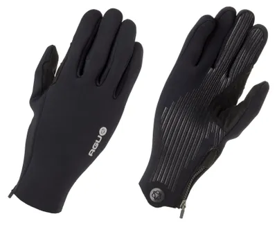 Produktbild von Neopren reißverschluss handschuhe schwarz