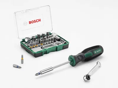 Produktbild von 27-teiliges Mini-Ratschen-Set + Handschraubendreher