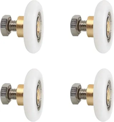 Produktbild von Famanu Reserverollen für Duschtüren - 25 mm Räder - 4 Stück