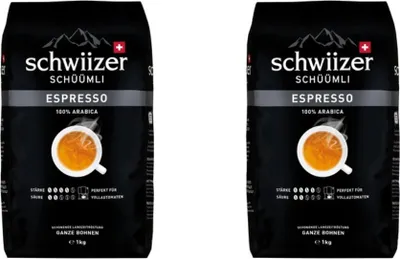 Produktbild von SCHWIIZER SCHÜÜMLI Bohnenkaffee Schwiizer Espresso SCHWIIZER ESPRESSO 2 kg