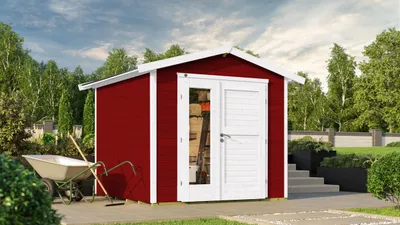 Produktbild von Blackmount 224 A Gr. 2 schwedenrot B x T x H 280 x 263 x 238
