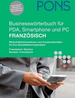 Produktbild von PONS Businesswörterbuch für PDA, Smartphone und PC Französisch