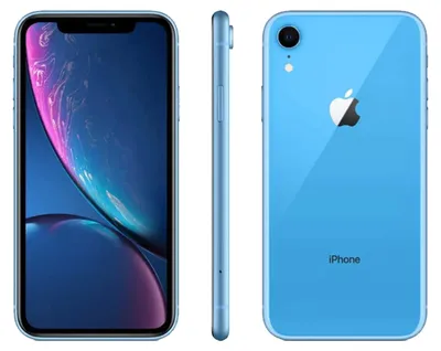 Produktbild von Apple iPhone XR, 64GB, Farbe: Blau