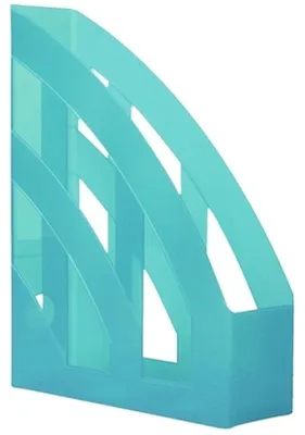Immagine prodotto di Portariviste A4 Herlitz, plastica, dorso 7,5 cm, turchese trasparente