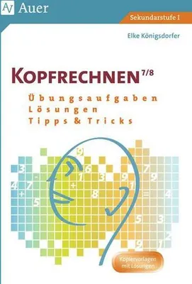 Obrázek produktu pro Kopfrechnen Klasse 7/8