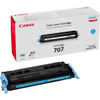 Immagine prodotto di Canon 707 cartuccia toner 1 pz Originale Ciano