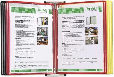 Produktbild von Wand-Sichttafelelement 10 Tafeln Sortierung Deutschland