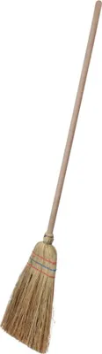 Produktbild von floraworld Kinder-Strohbesen 3-Naht m.Stiel