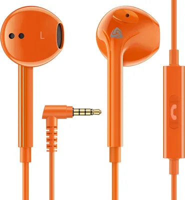 Produktbild von LUDOS Zenith In-Ear Kopfhörer mit Kabel und Mikrofon – 3,5 mm Klinke, klarer Stereosound, Bassstark, Kompatibel mit iPhone, iPad, Samsung, Laptop