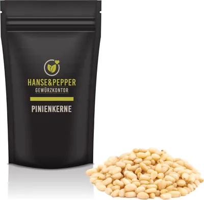 Produktbild von 1kg Pinienkerne frisch ungeschwefelt ungesalzen 1A Qualität - Gourmet Serie
