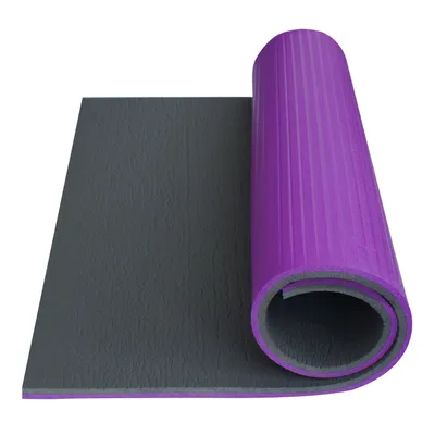 Obrázek produktu pro YATE FITNESS SUPER ELASTIC Karimatka 95 tm.šedá/fialová