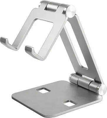Produktbild von MMOBIEL Handyhalter Schreibtisch - Telefon & Tablet Halter Faltbar - Aluminium