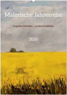 Produktbild von Malerische Jahresreise (Wandkalender 2026 DIN A2 hoch), CALVENDO Monatskalender