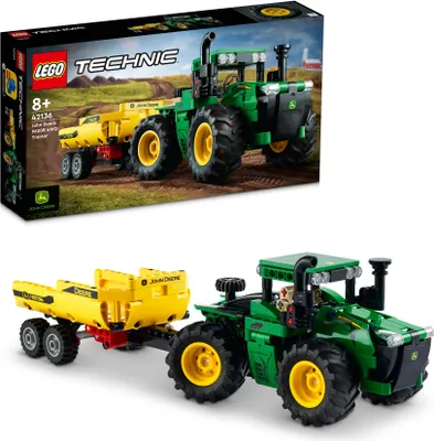 Obrázek produktu pro LEGO Technic John Deere 9620R 4WD Tractor, Sada na stavění, 8 rok/roky, Plast, 390 kusů, 650 g