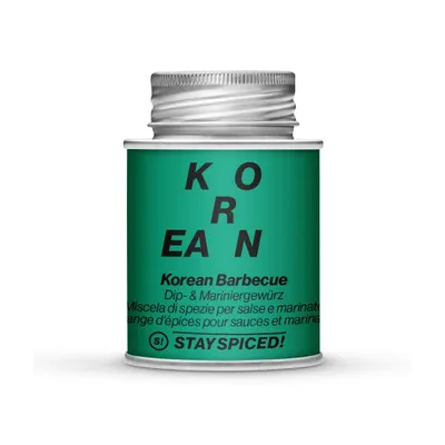 Produktbild von STAY SPICED! Korean Barbecue | Premium BBQ Gewürzmischung, 80 g