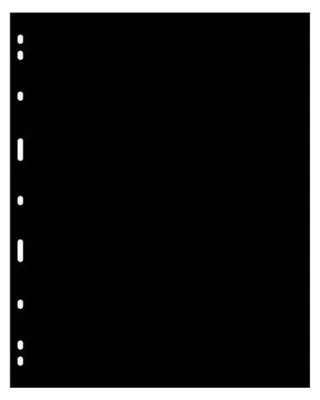 Produktbild von Lindner Zwischenblätter Karton schwarz 215 x 280 mm für UNIPLATE-Blätter 5 Stück