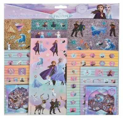 Produktbild von „Frozen“-Aufkleberset, 500 Stück