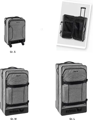 Produktbild von Erima travel bag grey-melange S