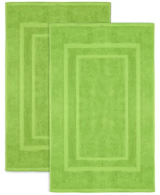 Obrázek produktu pro Koupelnová předložka Koupelnová předložka 2-pack 50x80cm, 100% bavlna, jablečně zelená