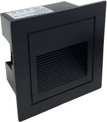Image de Encastré Mural LED 3W IP44 Noir