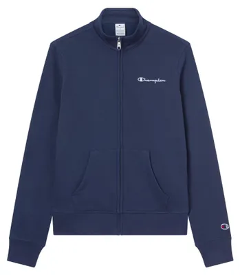 Productafbeelding van Champion Core Heritage dames sweatshirt, met volledige rits, marineblauw