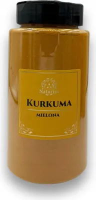 Zdjęcie produktu dla KURKUMA MIELONA naturalna 425g GASTRO do mięs, sosów Z DOZOWNIKIEM