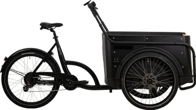 Produktbild von BBF eCargorider 3.1 Royal Lastenrad 26/24 Zoll Elektro Lastenfahrrad Cargo Bike Damen Herren Cargo Cycle bis 132 kg Zuladung schwarz