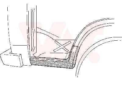 Image de VAN Wezel Einstiegblech (5858101)