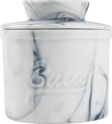 Image de Beurrier français - Doux et frais - 1 pièce - Noir - Céramique