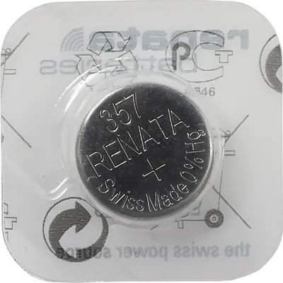 Produktbild von Renata Batterie SR44W Silberoxyd Knopfzelle 1,55 V für Armbanduhren