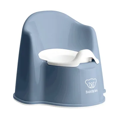 Obrázok produktu pre BabyBjorn 055269 sedadlo na nočník Polypropylén (PP), termoplastický elastomér (TPE) Modrá, biela