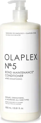 Produktbild von Olaplex Bond Maintenance No.5 Conditioner, 1000 ml, für alle Haartypen, mit 8-fach patentiertem Wirkstoff, ohne Sulfate, Parabene, Gluten, Phosphate, Phthalate, Nüsse