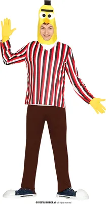 A person wearing a costume.