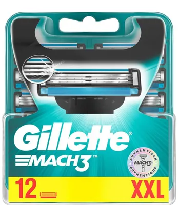 Produktbild von Gillette Mach3 12 mesjes
