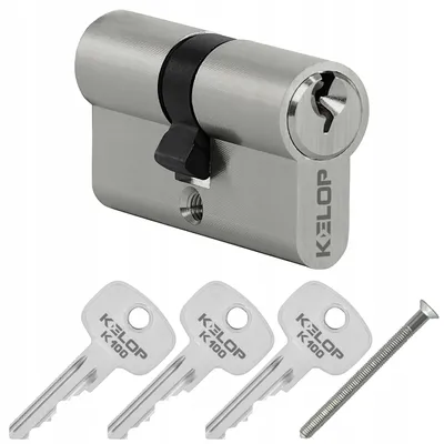 Produktbild von Kelop K100 Schlosszylinder 35/55 mm Nickel