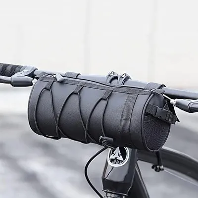 Produktbild von Fahrradtasche Vorne, Lenkertasche Fahrrad, Fahrradtasche Vorne Lenker, Fahrradtaschen, Rahmentasche Fahrrad, mit Schultergurt, Wasserdicht, Fahrradzubehör