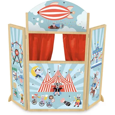 Produktbild von Vilac Holz Circus Theater Spielzeug - fantasievolles Rollenspiel