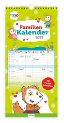 Produktbild von TRÖTSCH - Familienkalender Bobo Siebenschläfer 2027