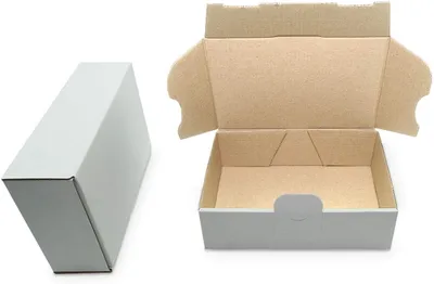 Produktbild von verpacking 100 Maxibriefkartons Versandkartons Faltschachtel Faltkarton Maxibrief 160 x 110 x 50 mm | Weiss | MB-1