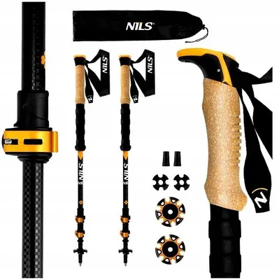 Produktbild von Nils TK8605 Trekkingstöcke faltbar leicht verstellbar
